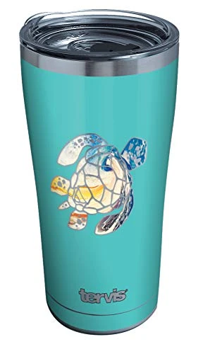 Tervis Turtle Sunset Triple Walled Insulated Tumbler Travel Cup Keeps Drinks Cold & Hot, 20oz Legacy, Stainless Steel 1 Tervis Turtle Sunset Triple Walled Insulated Tumbler Travel Cup Keeps Drinks Cold & Hot, 20oz Legacy, Stainless Steel