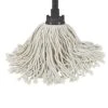 Pure Cotton Traditional String Floor Mop, Grey/Turquoise,