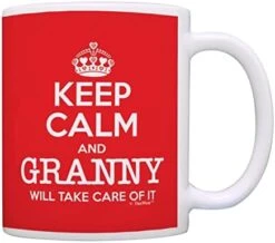 Granny Mother's Day Gift Keep Calm Granny Will Take Care Of It Gift Coffee Mug Tea Cup Paisley 21 Granny Mother's Day Gift Keep Calm Granny Will Take Care Of It Gift Coffee Mug Tea Cup Paisley -Peugeot Shop 41D1ZlZ7hQL. AC