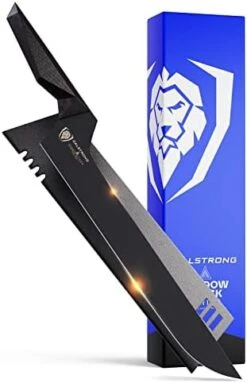 Slicing & Carving Knife - 12" - Shadow Black Series - Black Titanium Nitride Coated - High Carbon - 7CR17MOV-X Vacuum Treated Steel- Sheath - NSF Certified 18 Slicing & Carving Knife - 12" - Shadow Black Series - Black Titanium Nitride Coated - High Carbon - 7CR17MOV-X Vacuum Treated Steel- Sheath - NSF Certified -Peugeot Shop 41D5o tYZL. AC