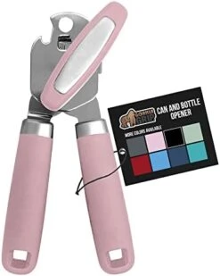 Heavy Duty Stainless Steel Smooth Edge Manual Hand Held Can Opener With Soft Touch Handle, Rust Proof Oversized Handheld Easy Turn Knob, Best Large Lid Openers For Kitchen, Black 26 Heavy Duty Stainless Steel Smooth Edge Manual Hand Held Can Opener With Soft Touch Handle, Rust Proof Oversized Handheld Easy Turn Knob, Best Large Lid Openers For Kitchen, Black -Peugeot Shop 41DCi1fBtkL. AC