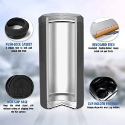 4-in-1 Dad Tumbler Gifts For Dad From Daughter Son - 12oz Dad Fuel Can Cooler Tumblers Travel Mug Cup - Stainless Steel Insulated Cans Coozie Christmas, Birthday, Father's Day Gift For Daddy 9 4-in-1 Dad Tumbler Gifts For Dad From Daughter Son - 12oz Dad Fuel Can Cooler Tumblers Travel Mug Cup - Stainless Steel Insulated Cans Coozie Christmas, Birthday, Father's Day Gift For Daddy -Peugeot Shop 41DFmH1MnGL