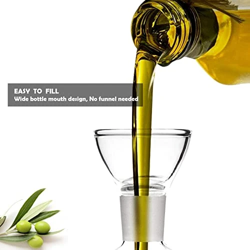 5 Ounce / 150 Ml Glass All-Purpose Cruet, Glass Oil Decanter And Cruet (Square 5 OZ) 2 5 Ounce / 150 Ml Glass All-Purpose Cruet, Glass Oil Decanter And Cruet (Square 5 OZ) - Image 2