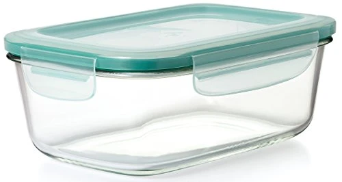 OXO Good Grips 8 Cup Smart Seal Glass Rectangle Container 1 OXO Good Grips 8 Cup Smart Seal Glass Rectangle Container