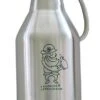 Beer Growler For Craft Beer Or Water Bottle, Insulated Stainless Steel Water Bottle Keeps Beverages Hot Or Cold For Hours.Leak Proof Lid. (New Green Logo) …