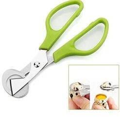 Quail Egg Shell Cutters Scissors Small Quail Egg Cracker Opener Cigar Cutter Stainless Steel Blade Tool -Peugeot Shop 41DdsXmirDL
