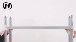 Ally Stainless Steel Table For Prep & Work 30 X 60 Inches With Caster Wheels, NSF Commercial Heavy Duty Table With Undershelf And Galvanized Legs For Restaurant, Home And Hotel -Peugeot Shop 41DswvawZmL