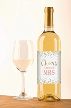 Printed Party Engagement Celebration Gift, Bachelorette, 4 Wine Bottle Labels 9 Printed Party Engagement Celebration Gift, Bachelorette, 4 Wine Bottle Labels -Peugeot Shop 41EEUiNYrqL