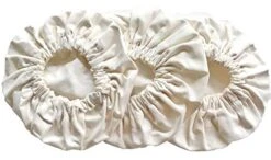Elastic Cloth Jar Covers | Set Of 3 | Unbleached & Chemical-Free Organic Cotton