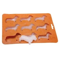 Dachshund Dog Shaped Silicone Ice Cube Molds And Tray -Peugeot Shop 41EZv3tGVpL