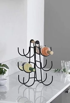 Acor Wine Rack, Iron, Steel
