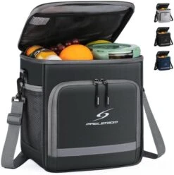 Insulated Casserole Carrier For Hot Or Cold Food,Expandable Lasagna Lugger Tote,Collapsible Leakproof Large Food Buds,Portable Tote For Party,Picnic,Camping,Vibrant Orange -Peugeot Shop 41EhBgPkNVL. AC