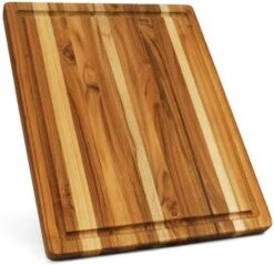 Teak Wood Cutting Board With Juice Groove Hand Grip, Large Wooden Cutting Boards For Kitchen, Chopping Board Wood, Mothers Day Gifts, 1 Year Manufactuer Warranty (L, 22"L X 16"W X 1.25"Th) -Peugeot Shop 41F2KXtJgHL. AC