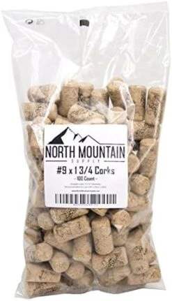 - NMS Amorim Grape #9 #9 Premium Natural Agglomerated Corks 15/16" X 1 3/4" - Bag Of 100 -Peugeot Shop 41F3Ya2Kc1L. AC