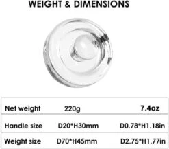Illmo Easy Grip Fermentation Weight- 4 Pack Of Glass Weights For Wide Mouth Mason Jars 7 Illmo Easy Grip Fermentation Weight- 4 Pack Of Glass Weights For Wide Mouth Mason Jars -Peugeot Shop 41F5k4XcJ2L