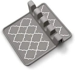 Gray Kitchen Utensil Holder, Utensil Organizer, Spoon Rest For Stove Top, Utensil Holder For Kitchen Counter, Utensil Caddy For Spatula Tongs, Coffee Spoon Rest, Cooking Utensil Holder For Countertop -Peugeot Shop 41FAyW7MpMS. AC