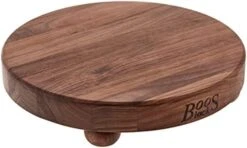 Lock B12S Maple Wood Edge Grain Cutting Board With Feet, 12 Inches Square, 1.5 Inches Thick -Peugeot Shop 41FDae0UgMS. AC