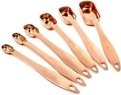 Copper Measuring Cups And Spoons Set Of 9 - Premium Gift Packaging + Cooking Conversions Chart. Extra Sturdy Stainless Steel With Copper Finish, Satin And Mirror Polish. Gift Under 25 Dollars. 14 Copper Measuring Cups And Spoons Set Of 9 - Premium Gift Packaging + Cooking Conversions Chart. Extra Sturdy Stainless Steel With Copper Finish, Satin And Mirror Polish. Gift Under 25 Dollars. -Peugeot Shop 41FDzfPuEiL. AC
