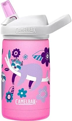 Camelbak Eddy+ Kids 12 Oz Bottle, Insulated Stainless Steel With Straw Cap - Leak Proof When Closed,Magic Unicorns -Peugeot Shop 41FGUXNAFbL. AC