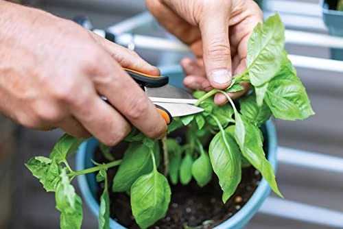 Fiskars 1063326 Herb Scissors, Black/Orange 2 Fiskars 1063326 Herb Scissors, Black/Orange - Image 2