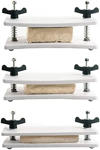 Extra Firm Tofu Press - By Healthy Express - Premium Curved Plates For Superior Pressing Results On Firm And Extra Firm Tofu. Perfect Press Every Time! 7 Extra Firm Tofu Press - By Healthy Express - Premium Curved Plates For Superior Pressing Results On Firm And Extra Firm Tofu. Perfect Press Every Time! - Image 7