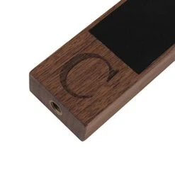 Wooded Beer Tap Handle For Kegerator With Monogrammed C, Perfect For Home Bar, Laser Engraved Chalkboard Tap Handles, Beer Gift For Him, 8 Inch Tall Walnut Wood -Peugeot Shop 41FlQDoA8EL
