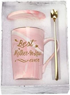 Mother In Law Coffee Mugs Best Mother In Law Coffee Mug Best Mother In Law Gifts Birthday Mothers Day Best Mother In Law Gifts From Daughter Son In Law 14 Ounce Grey With Gift Box Spoon Coaster -Peugeot Shop 41Fyvj92VFL. AC