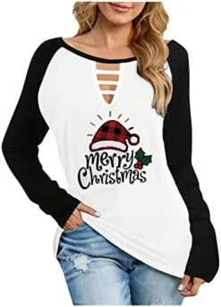 Sweatshirts For Women Loose Fit Fall Loose Tops Sweatshirts Long Sleeve Fashion Christmas Print Pullover Top Fall 9 Sweatshirts For Women Loose Fit Fall Loose Tops Sweatshirts Long Sleeve Fashion Christmas Print Pullover Top Fall -Peugeot Shop 41G0GPr0LL. AC 1