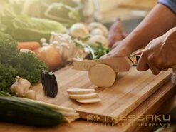 Essaku 2 Step Knife Sharpener- Two Tungsten Carbide Blades Two Ceramic Rods 9 Essaku 2 Step Knife Sharpener- Two Tungsten Carbide Blades Two Ceramic Rods -Peugeot Shop 41G6edUu5DL