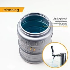 Bar-King Quick-Connect Kegerator Beer Line Cleaning Kit. Finally, Cleaning Your Lines Is Simple! (Comes With Cleaning Powder) - For Standard Kegs -Peugeot Shop 41GJ5PL3nhL