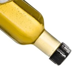 18 Pack 8.5 Oz Quadra Bottles With Leak Proof Screw Caps, Hot Sauce Bottles, Glass Square Bottles For Oil, Vinegar, Syrup, Salad Dressing -Peugeot Shop 41GeuOLRBrL