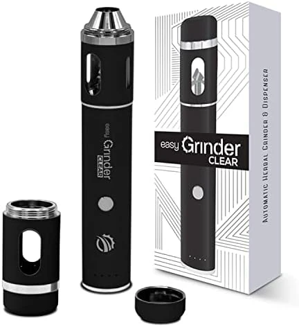 Easy Grinder Clear Glass Electric Herb Pollen Catcher Dispenser Coffee Grinders Crusher USB Rechargeable Stainless Steel Blades 4 Easy Grinder Clear Glass Electric Herb Pollen Catcher Dispenser Coffee Grinders Crusher USB Rechargeable Stainless Steel Blades - Image 4
