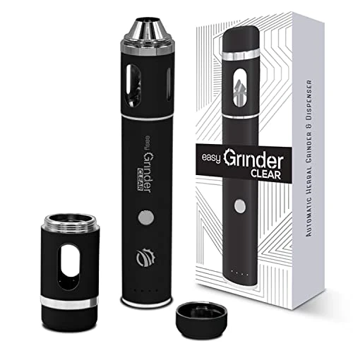 Easy Grinder Clear Glass Electric Herb Pollen Catcher Dispenser Coffee Grinders Crusher USB Rechargeable Stainless Steel Blades 1 Easy Grinder Clear Glass Electric Herb Pollen Catcher Dispenser Coffee Grinders Crusher USB Rechargeable Stainless Steel Blades