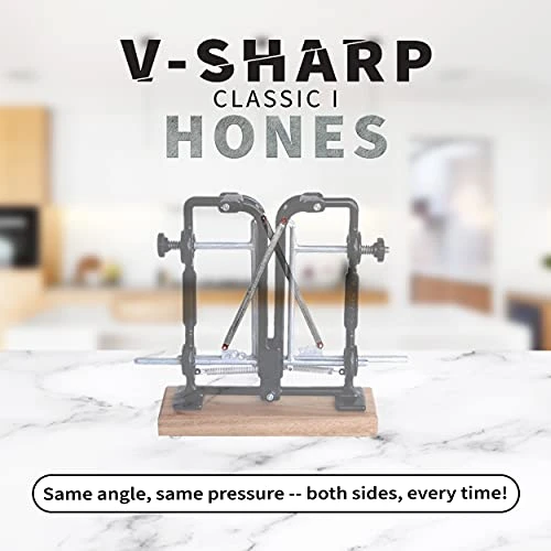 V-Sharp Classic I Stones - Replacement Hones For Professional Knife Sharpener System - Set Of Replacement Hones For Classic I Sharpener 4 V-Sharp Classic I Stones - Replacement Hones For Professional Knife Sharpener System - Set Of Replacement Hones For Classic I Sharpener - Image 4