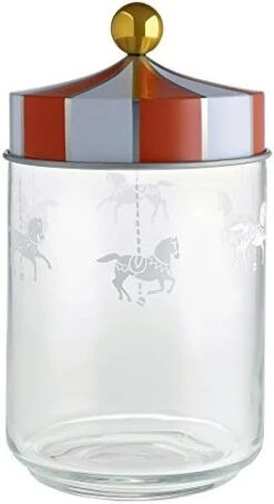 Alessi Decorative Circus Jar, , Multicolor -Peugeot Shop 41HijxoI30L. AC