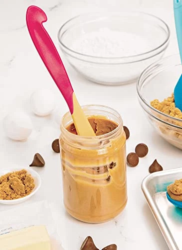 Peanut Butter & Jam Scraper Spreader | 2-in-1 PB&J Spreader | 2 Sided To Mix, Spread & Scrape | Dishwasher Safe | Spreader Knife | Jam Spoon & Spreader 2 Peanut Butter & Jam Scraper Spreader | 2-in-1 PB&J Spreader | 2 Sided To Mix, Spread & Scrape | Dishwasher Safe | Spreader Knife | Jam Spoon & Spreader - Image 2