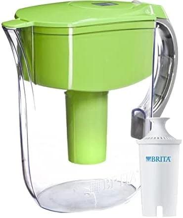 Brita Large Water Filter Pitcher For Tap And Drinking Water With SmartLight Filter Change Indicator + 1 Standard Filter, Lasts 2 Months, 10-Cup Capacity, Black 12 Brita Large Water Filter Pitcher For Tap And Drinking Water With SmartLight Filter Change Indicator + 1 Standard Filter, Lasts 2 Months, 10-Cup Capacity, Black - Image 12