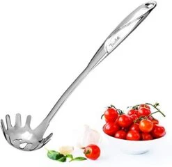 High-grade Stainless Steel Slotted Spatula,Cooking Slotted Turner For Kitchen 1-Pcs (13.5 Inch) -Peugeot Shop 41I3ay6JvAL. AC