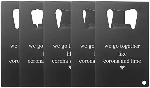 Bottle Opener, Yoption 10Pcs Stainless Steel Credit Card Size Beer Bottle Opener Cap For Wedding Party Groomsmen Bridesmaid Gifts 9 Bottle Opener, Yoption 10Pcs Stainless Steel Credit Card Size Beer Bottle Opener Cap For Wedding Party Groomsmen Bridesmaid Gifts - Image 9