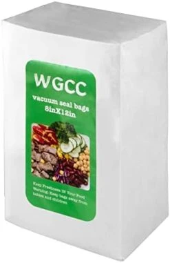 100 Quart Size 8" X 12" 4mil Vacuum Sealer Bags For Food Saver, BPA Free And Puncture Prevention Vacuum Seal Freezer Bags Sous Vide Bags, Commercial Grade,PreCut, Great For Storage, Meal Prep -Peugeot Shop 41I8MOWlS2L. AC