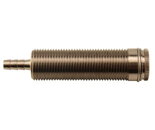 Kegco SHANK3-ASC 3-1/8" Long All SS Contact Shank With Nipple Assembly - 3/16" I.D. Bore 2 Kegco SHANK3-ASC 3-1/8" Long All SS Contact Shank With Nipple Assembly - 3/16" I.D. Bore - Image 2