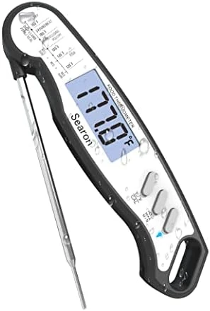 Meat Thermometer For Cooking - FT002R Instant Read Food Thermometer For Kitchen BBQ Grilling Smoker Baking Turkey. (Red + Black) 5 Meat Thermometer For Cooking - FT002R Instant Read Food Thermometer For Kitchen BBQ Grilling Smoker Baking Turkey. (Red + Black) - Image 5