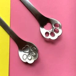 8-Pack Cat Paw Spoon 18/10 Stainless Steel Teaspoons, Sugar, Coffee, Cake, Dessert, Ice Cream Spoon Stirring Spoon, 5.9 Inch 7 8-Pack Cat Paw Spoon 18/10 Stainless Steel Teaspoons, Sugar, Coffee, Cake, Dessert, Ice Cream Spoon Stirring Spoon, 5.9 Inch -Peugeot Shop 41IO98RXarS