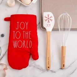 Ae Dunn Collection 3 Piece Holiday Oven Mitt Set With Spatula And Whisk -Peugeot Shop 41IbHSikJoL