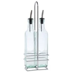 16 Oz. Olive Oil Bottle Set Of 2 (Without Rack)