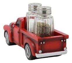 Classic Old Fashioned Red Pickup Truck Figurine Holder For Glass Salt And Pepper Shakers Kitchen Decor Statue (S&P Shakers) 10 Classic Old Fashioned Red Pickup Truck Figurine Holder For Glass Salt And Pepper Shakers Kitchen Decor Statue (S&P Shakers) -Peugeot Shop 41IsAMWrQgL