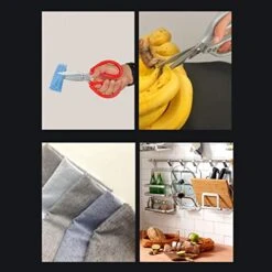 Shears Multi Purpose Strong Stainless Steel Kitchen Utility Scissors Poulry,Fish, Meat, Vegetables Herbs Safe (P02) -Peugeot Shop 41IvAfQPO8L