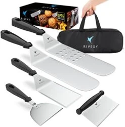 Griddle Scraper Stainless Steel – Grill Scraper For Griddle, Griddle Scraper Tool, Flat Top Grill Scraper, Dough Scraper Use For Chopping, Dicing, Cutting, Mixing Food And Cleaning -Peugeot Shop 41J7CC1d8QL. AC