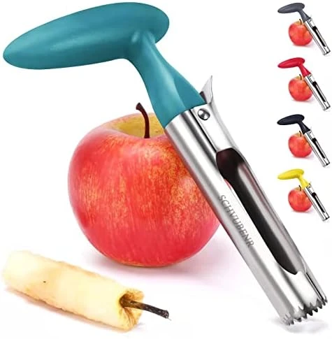 Premium Apple Corer Tool - Easy To Use And Clean - Sturdy Apple Core Remover With Sharp Serrature - Stainless Steel Corers For Apple And Pear - Core Fruits With Ease(Red) 7 Premium Apple Corer Tool - Easy To Use And Clean - Sturdy Apple Core Remover With Sharp Serrature - Stainless Steel Corers For Apple And Pear - Core Fruits With Ease(Red) - Image 7