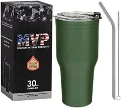 30 Oz USMC Black Double Wall Vacuum Insulated Stainless Steel Tumbler Travel Mug - USMC Vet Owned Business -Peugeot Shop 41JR4qWdZOL. AC